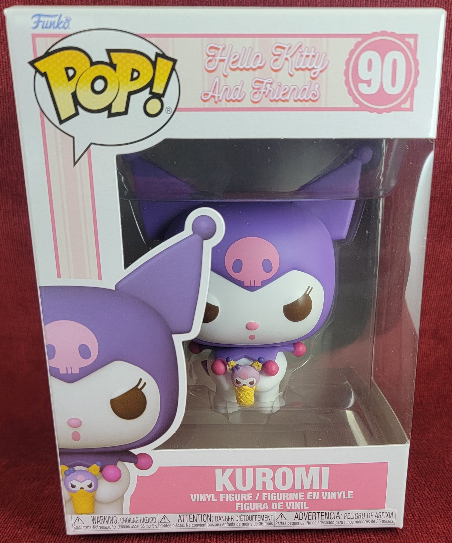 Kuromi funko # 90 (nib)
With pop protector