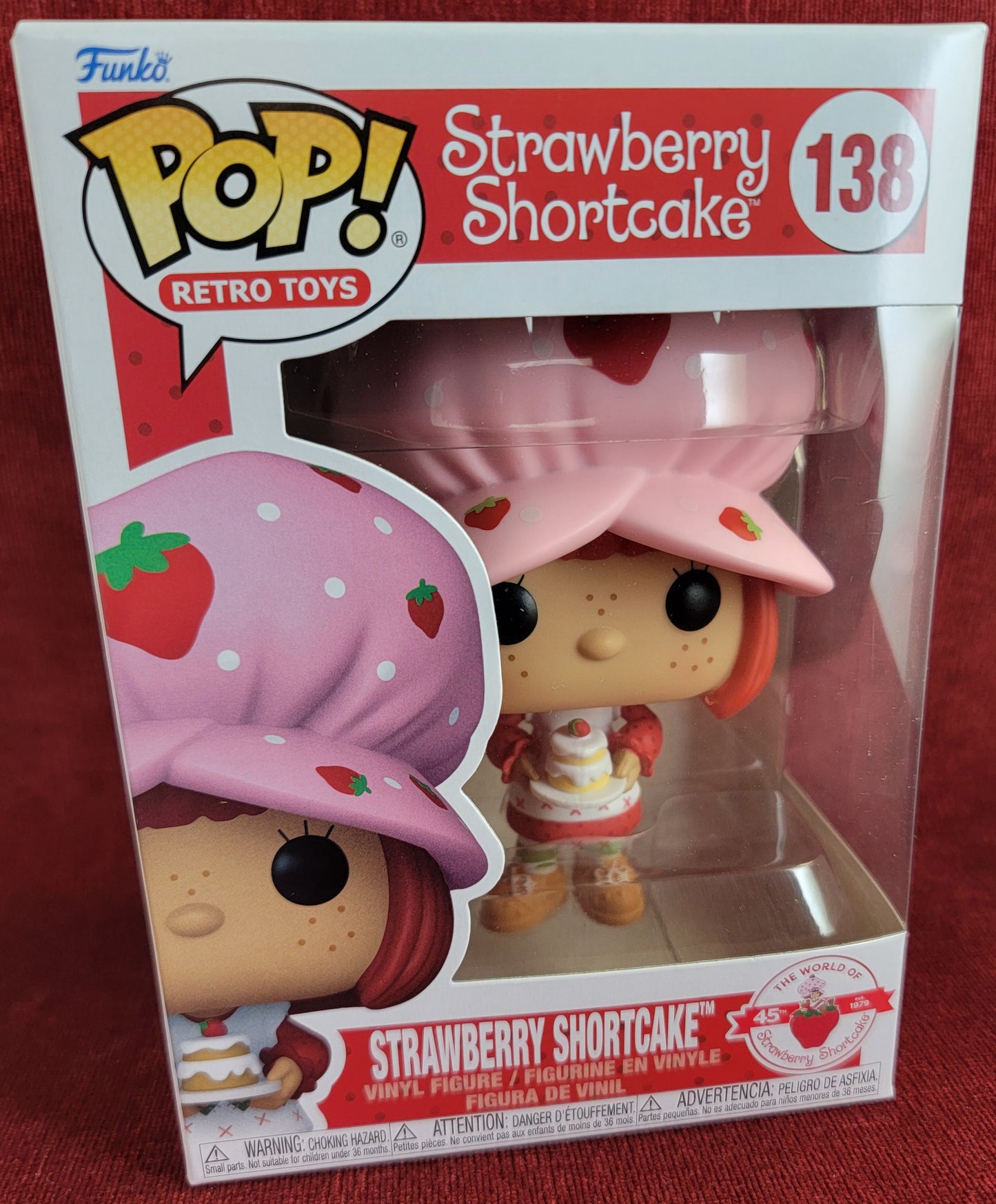 Strawberry shortcake funko # 138 (nib)
With pop protector