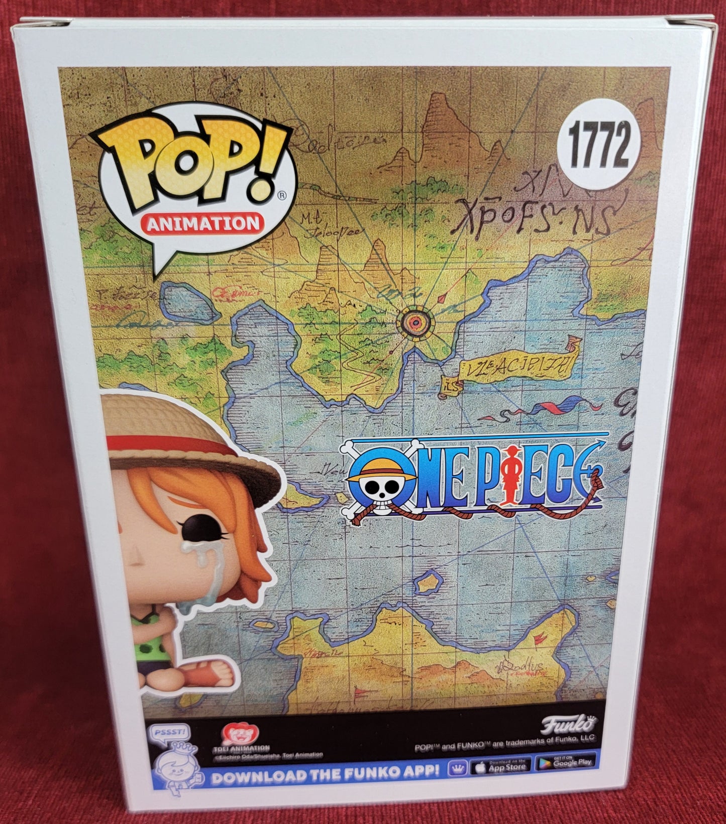 Nami funko # 1772 (nib)
With pop protector