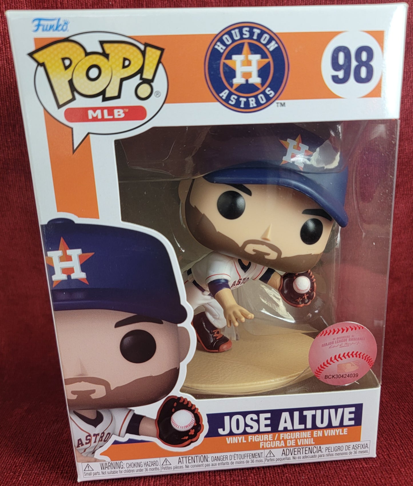 Jose altuve funko # 98 (nib)
With pop protector