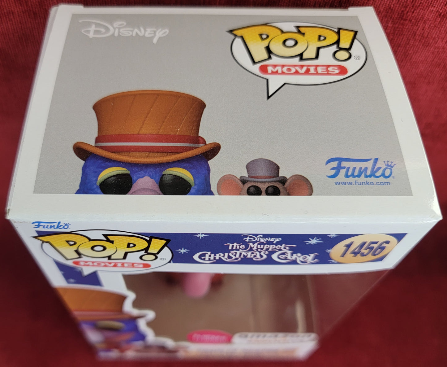 Charles Dickens with rizo amazon exclusive funko # 1456 (nib)
With pop protector