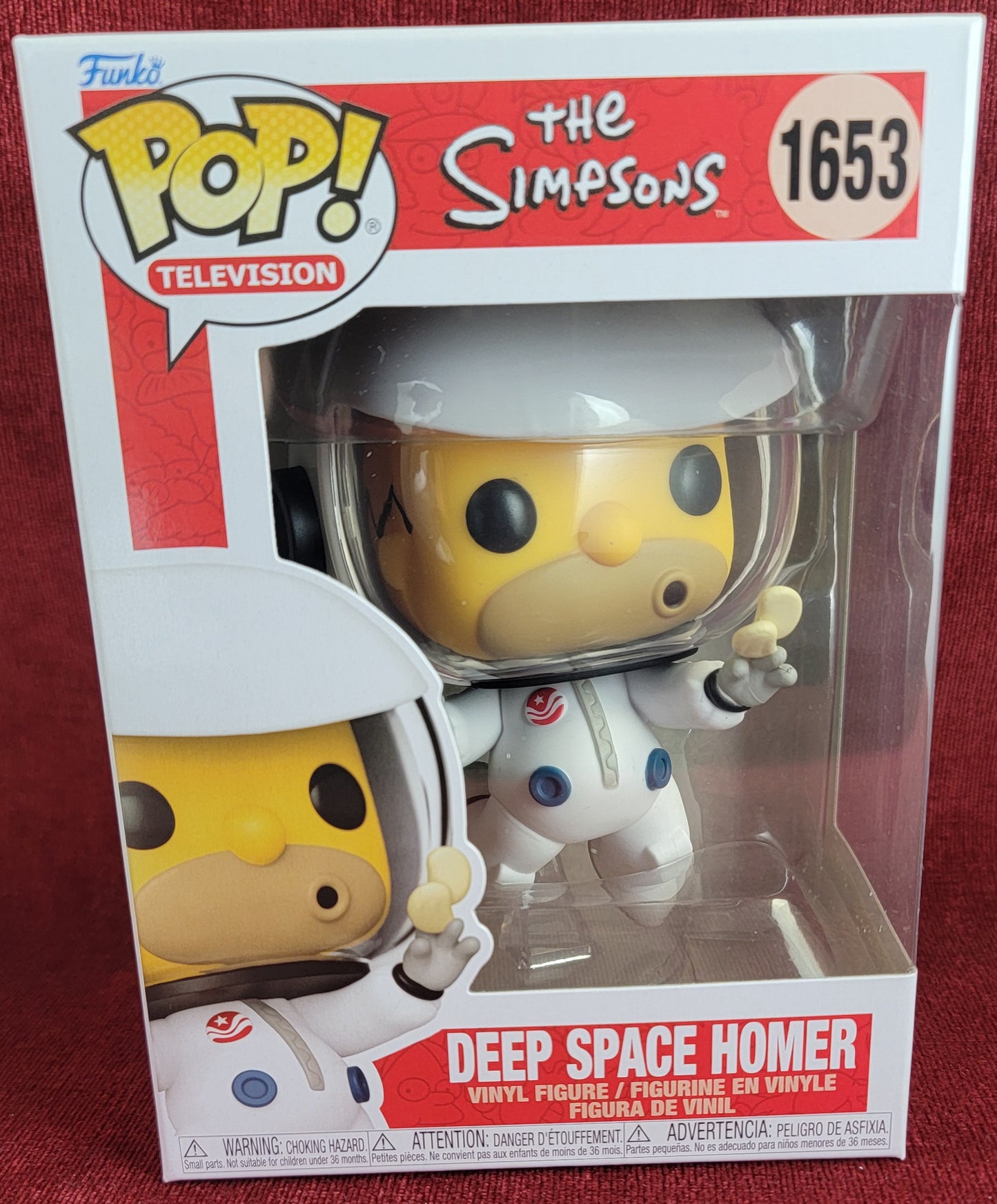 Deep space homer funko # 1653
With pop protector