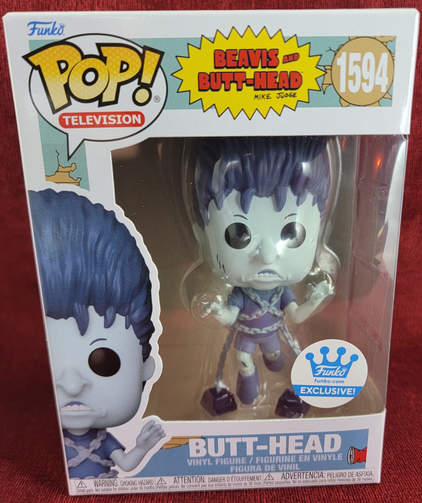 Butt-head funko exclusive # 1594 (nib)
With pop protector