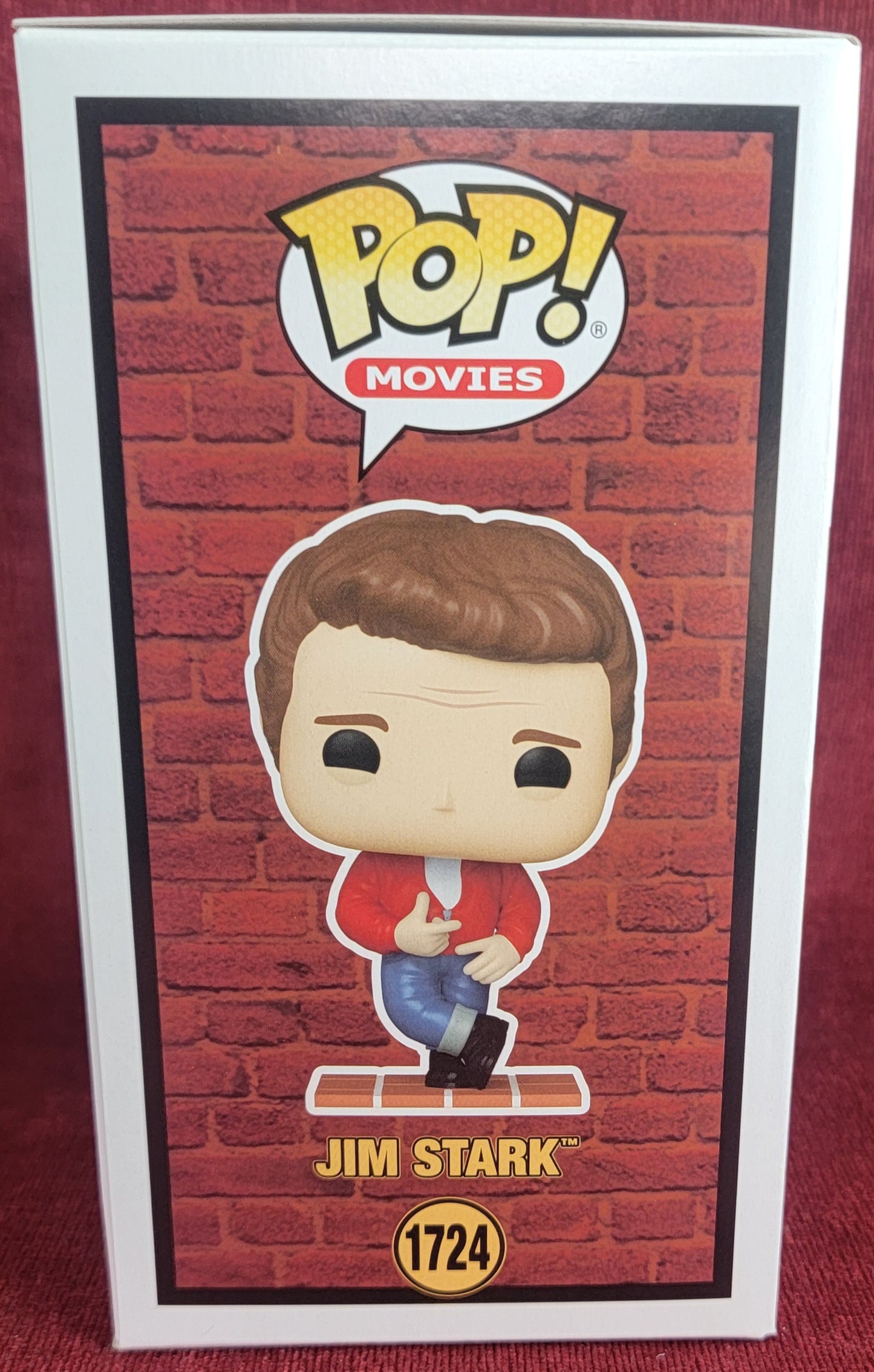 Jim stark funko # 1724 (nib) With pop protector