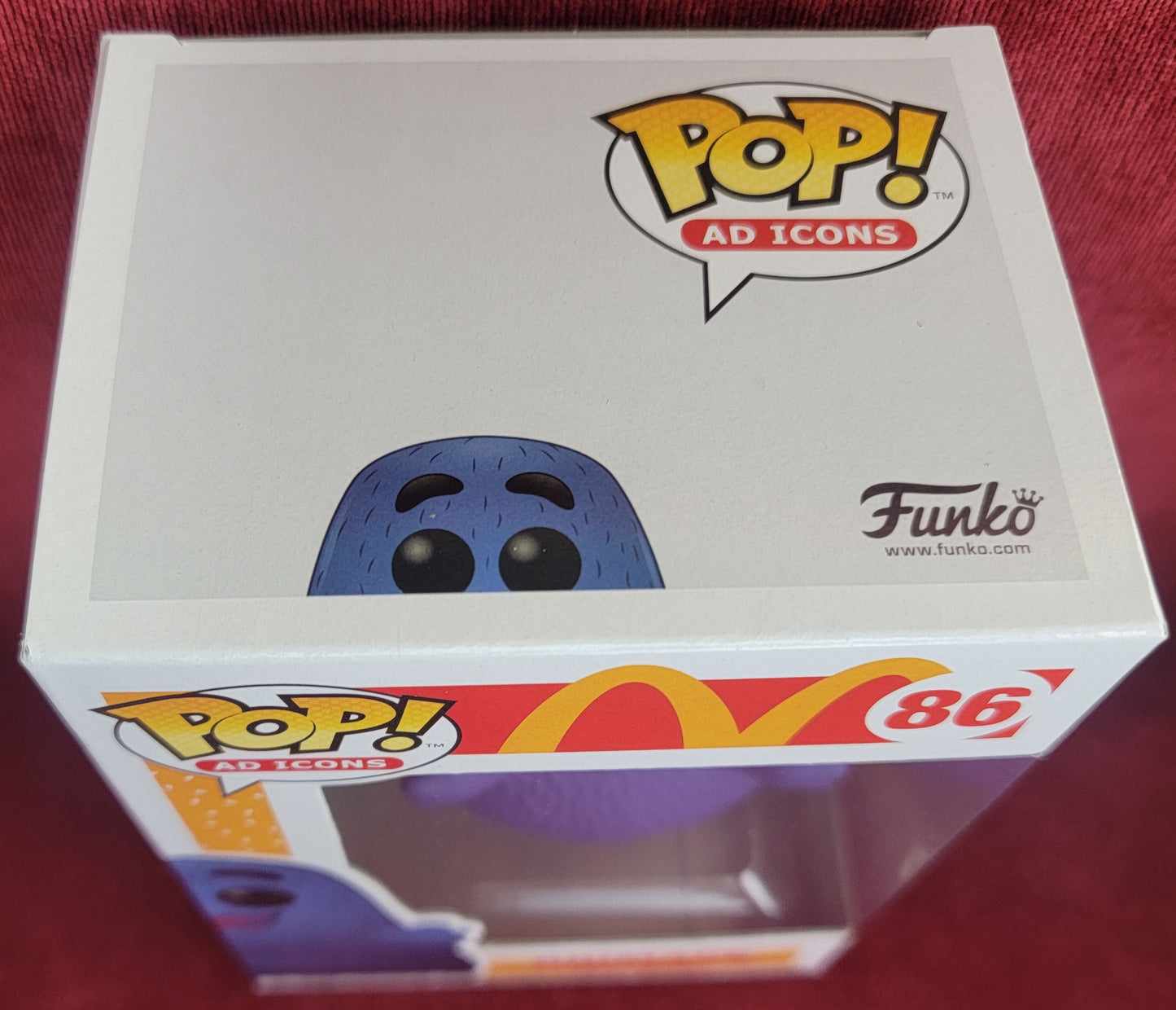 Grimace funko # 86 (nib) With pop protector