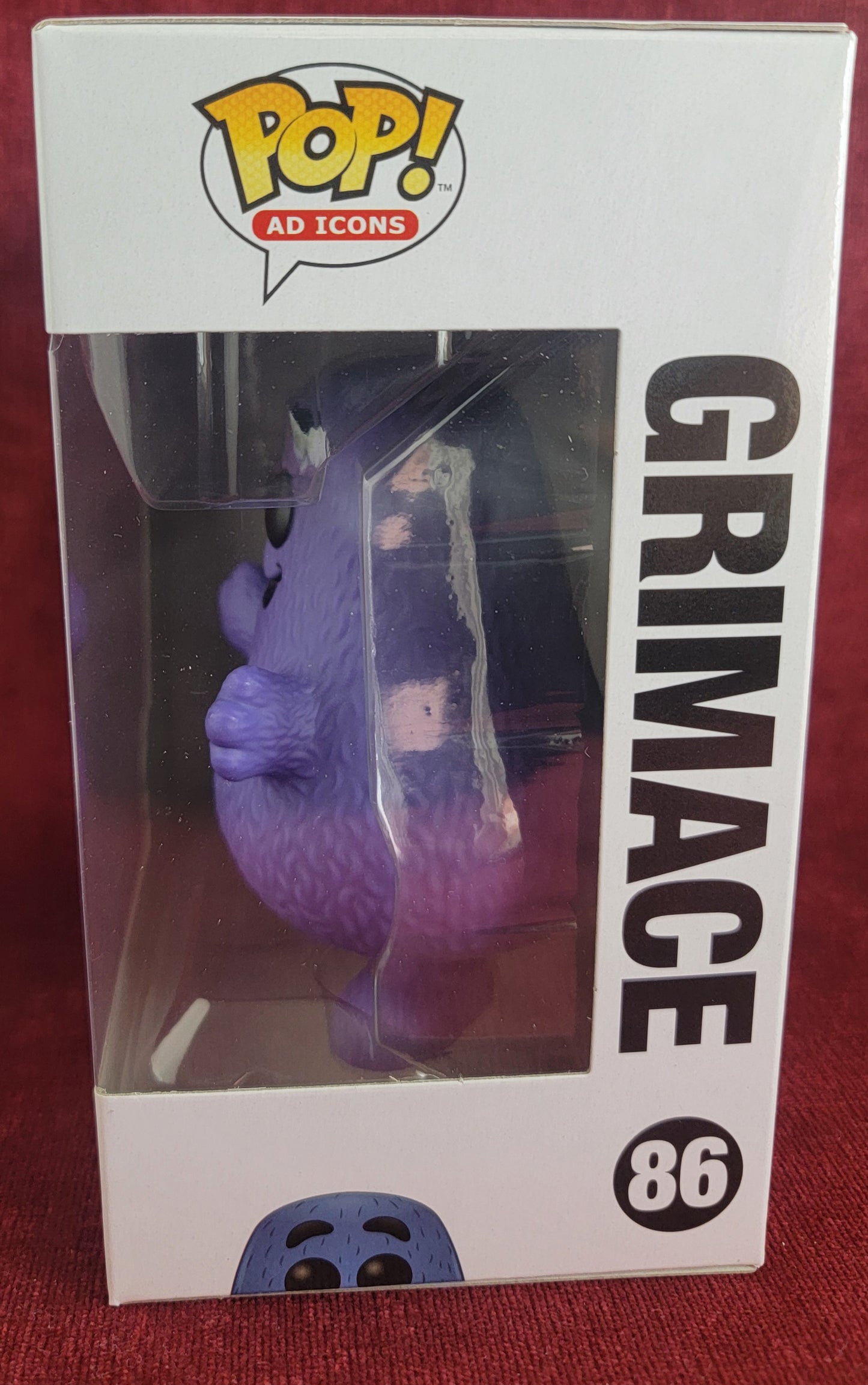 Grimace funko # 86 (nib) With pop protector