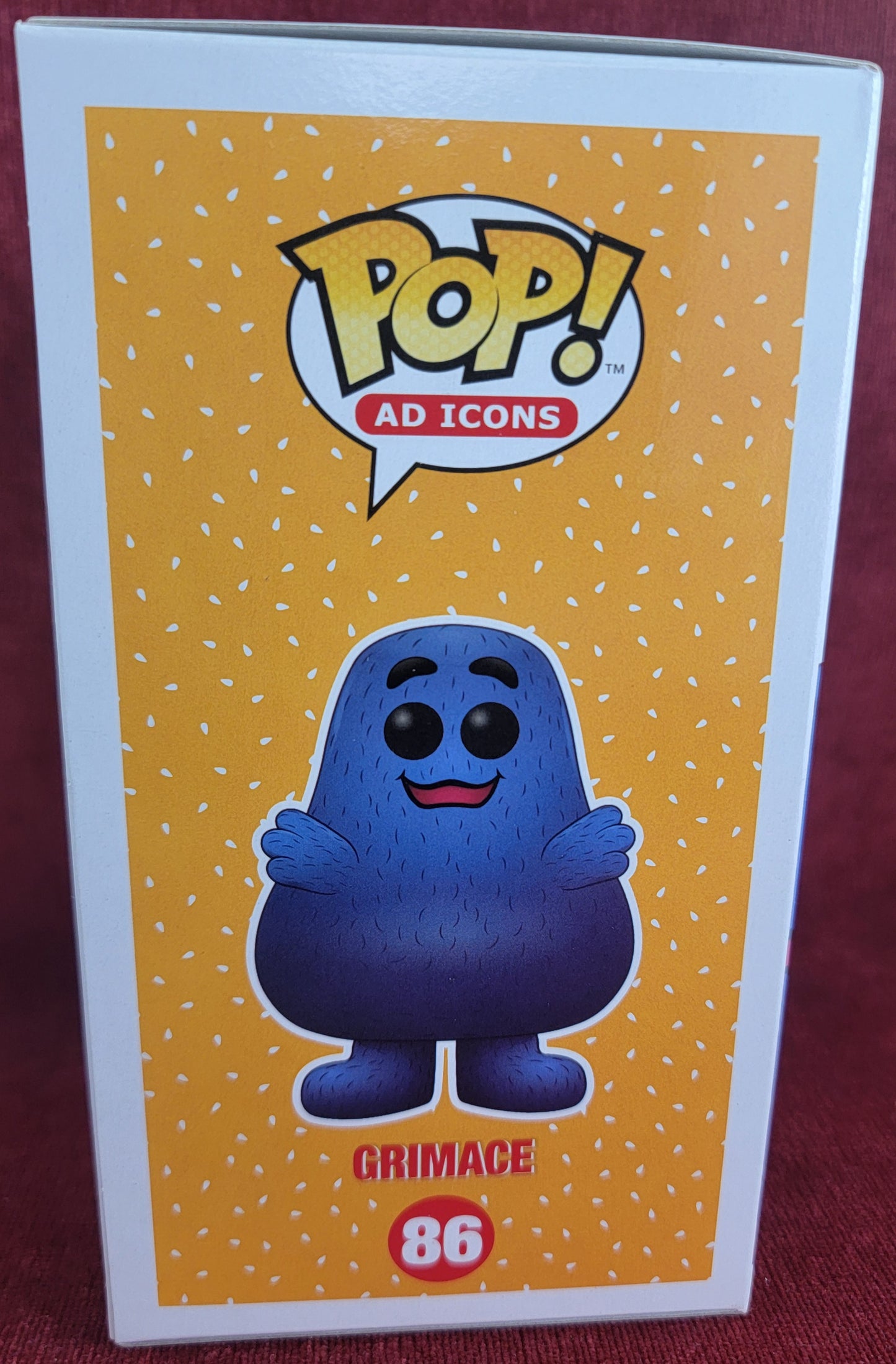 Grimace funko # 86 (nib) With pop protector