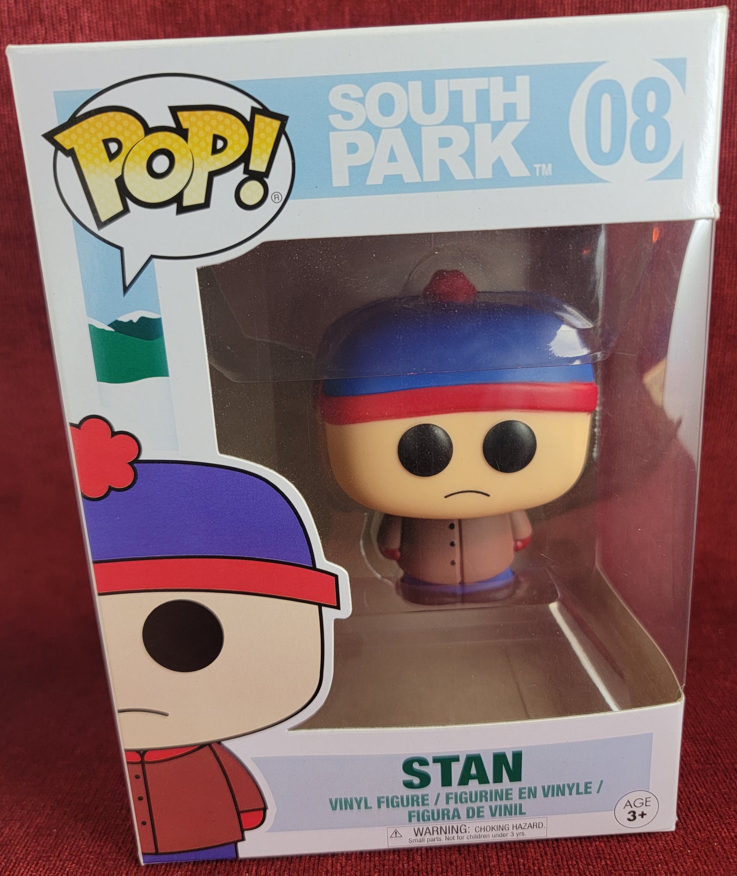 Stan funko # 08 funko (nib) With pop protector