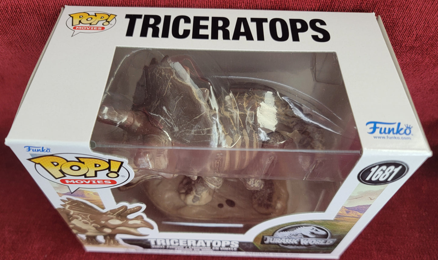 Triceratops funko # 1681 (nib) With pop protector