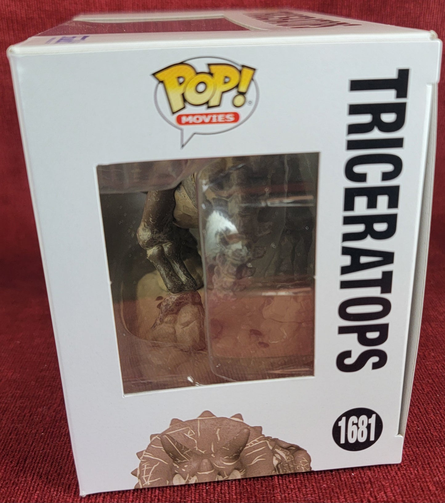 Triceratops funko # 1681 (nib) With pop protector