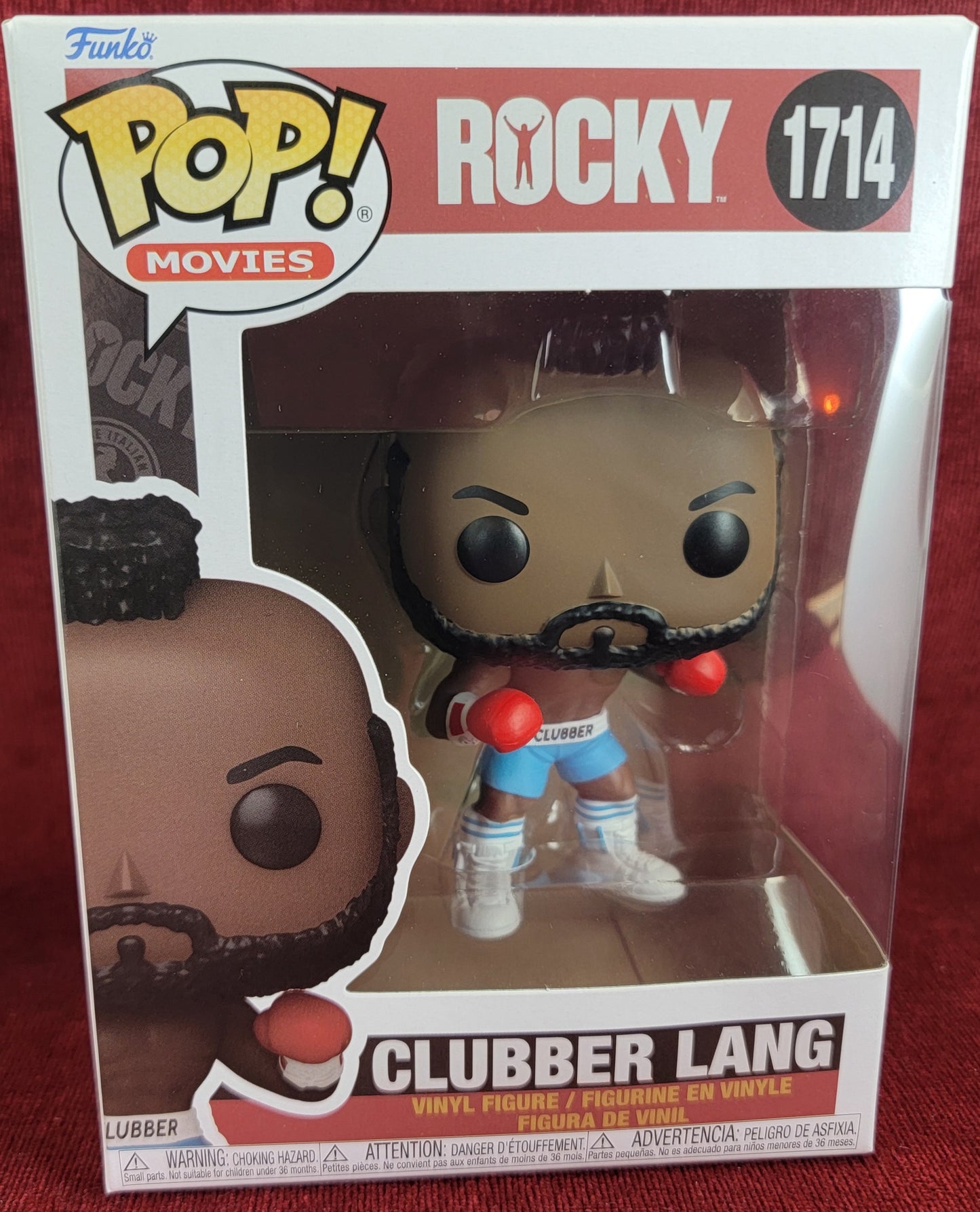 Clubber Lang funko # 1714 (nib)
With pop protector