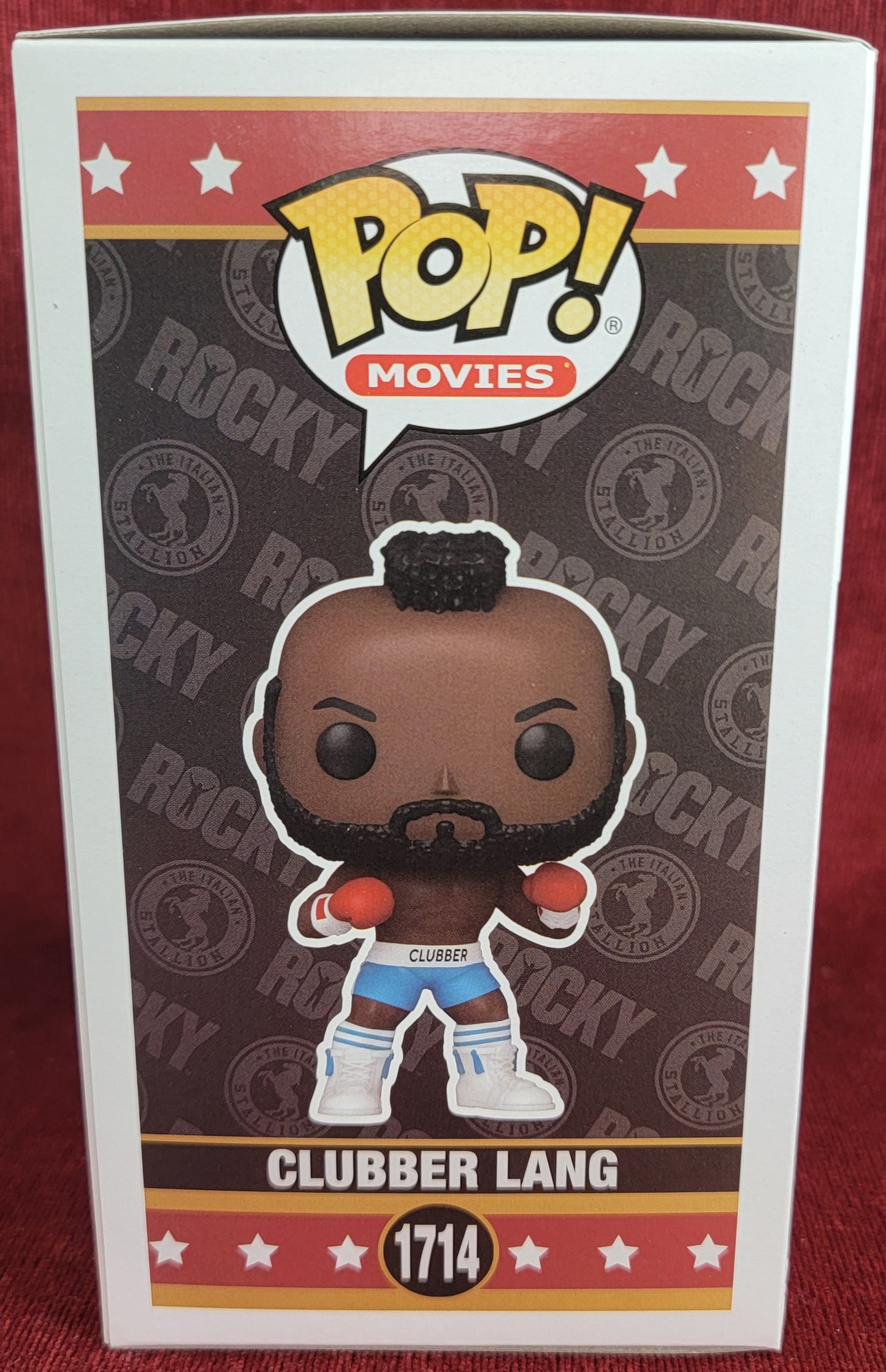 Clubber Lang funko # 1714 (nib)
With pop protector