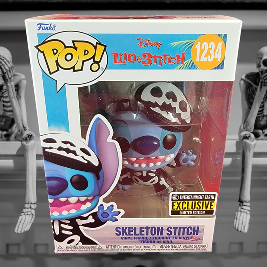 Skeleton stitch entertainment earth exclusive funko # 1234 (nib)