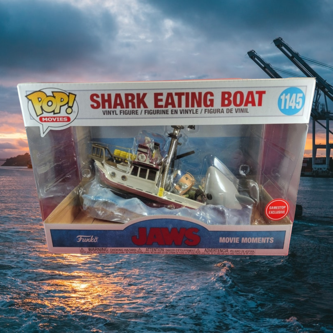 Jaws gamestop exclusive movie moments funko # 1145 (nib)