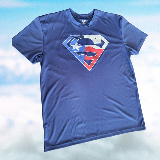 Blue xl dry fit superman t-shirt
brand new