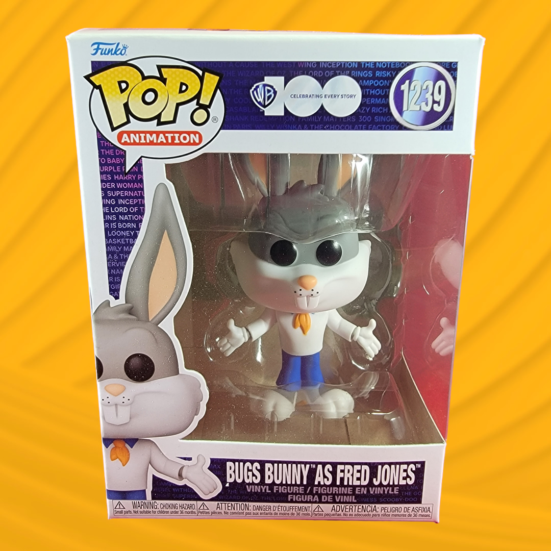 Bugs bunny as Fred Jones funko # 1239 (nib)