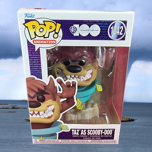 Taz as Scooby-Doo funko # 1242 (nib)