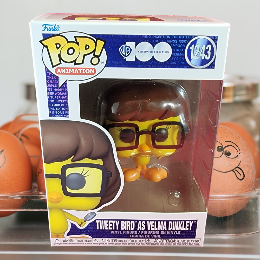 Tweety bird as Velma dinkley funko # 1243 (nib)