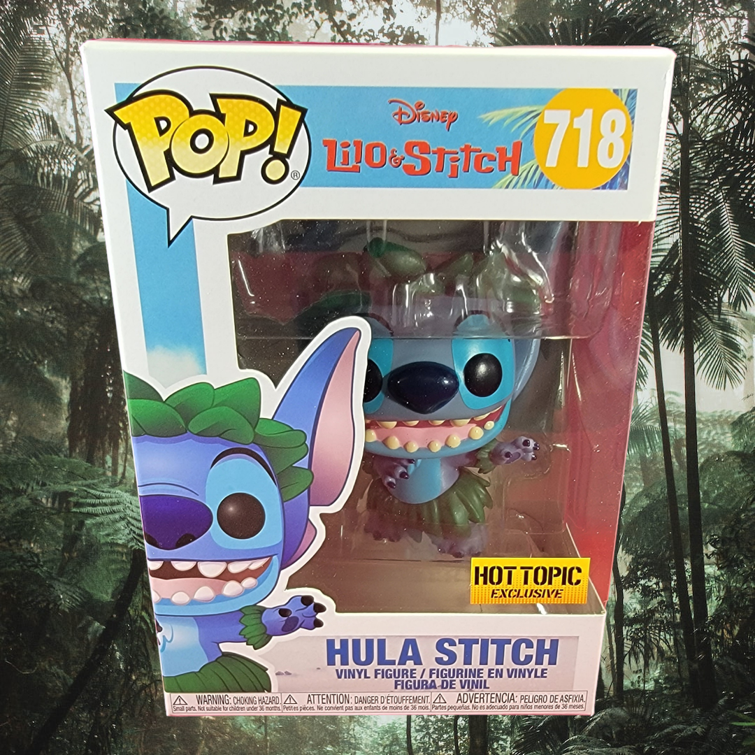 Hula stitch hot topic exclusive funko # 718 (nib)