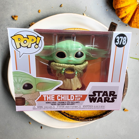The child with cup funko # 378 (nib)
