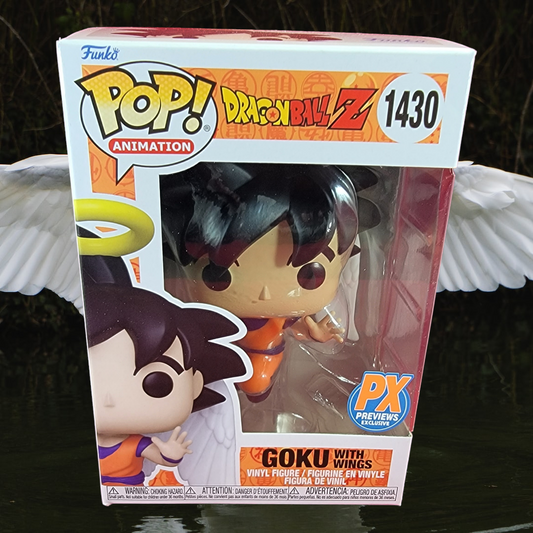 Goku with wings px previews funko # 1430 (nib)