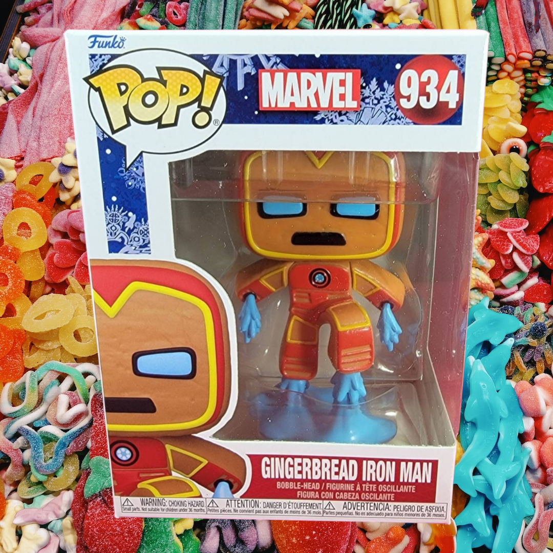 Gingerbread iron man funko # 934 (nib)