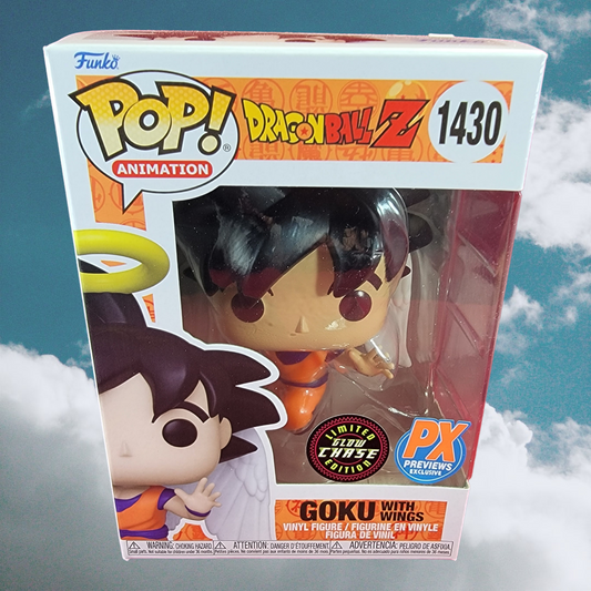 Goku with wings chase px exclusive # 1430 (nib)