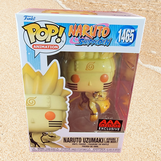 Naruto uzumaki (kurama link mode) aaa anime exclusive # 1465 (nib)