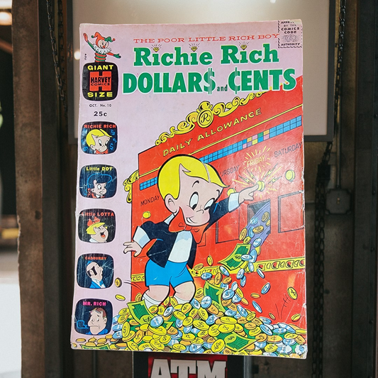 Richie rich dollar$ and cents # 10 comic (1965)