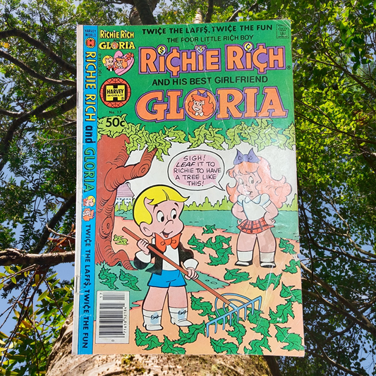Richie rich and his best girlfriend Gloria # 17 comic (1980)