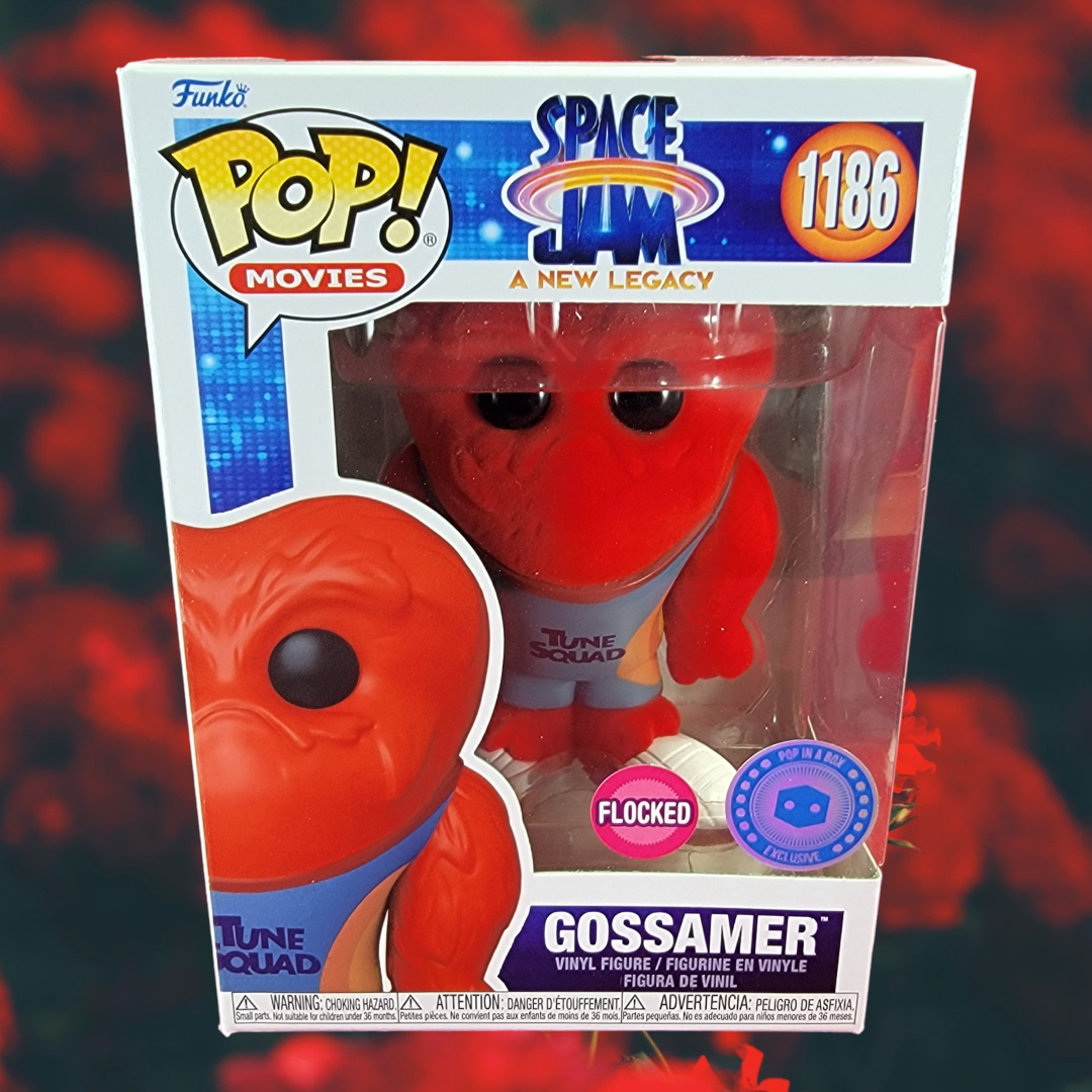 Gossamer space jam pop in  a box Exclusive funko # 1186 (nib)
With pop protector