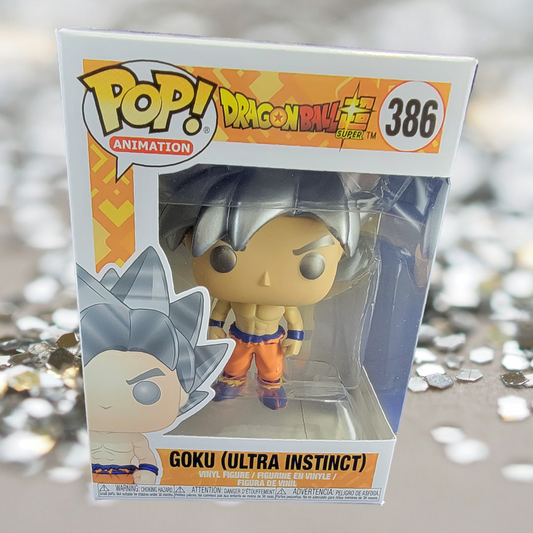 Goku (ultra instinct) funko # 386 (nib)
With pop protector