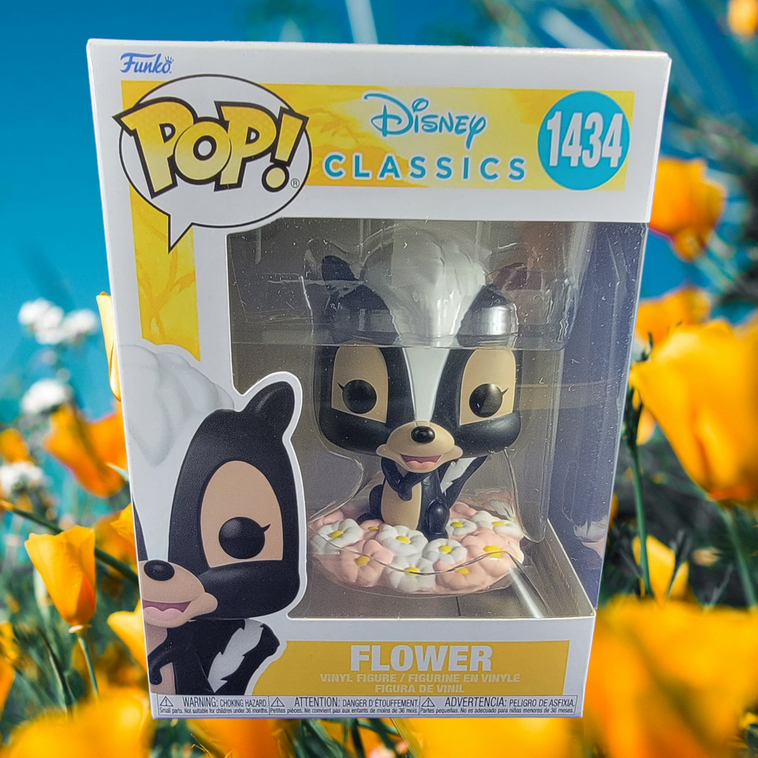 Flower funko # 1434 (nib)
With pop protector