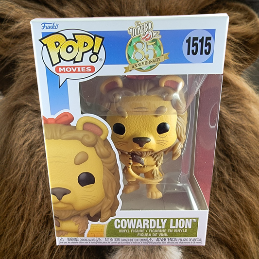 Cowardly lion funko # 1515 (nib)
With pop protector