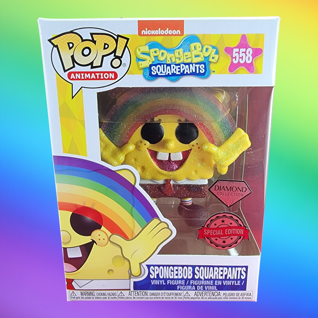 SpongeBob SquarePants diamond exclusive funko # 558 (nib)
With pop protector