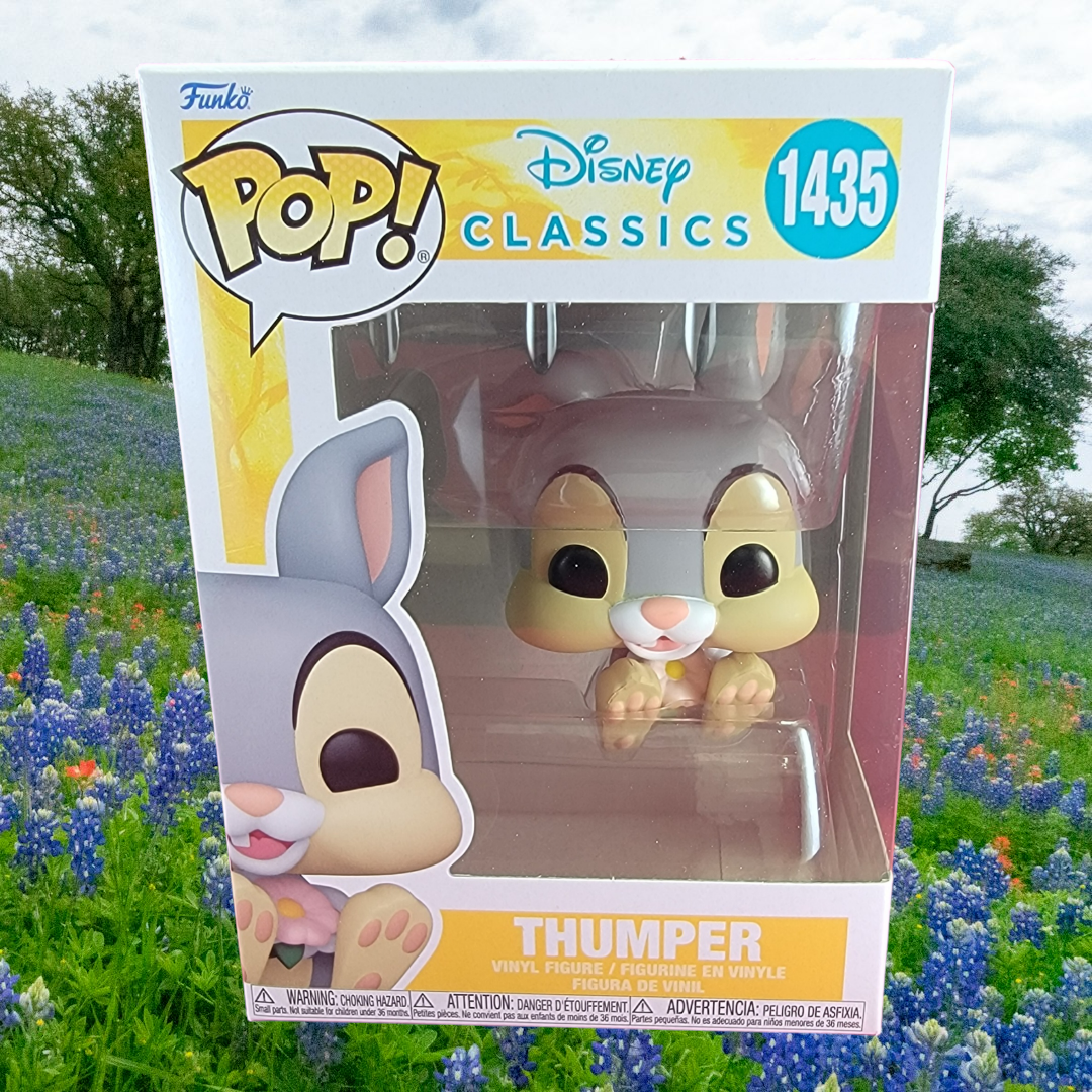 Thumper funko # 1435 (nib)
With pop protector