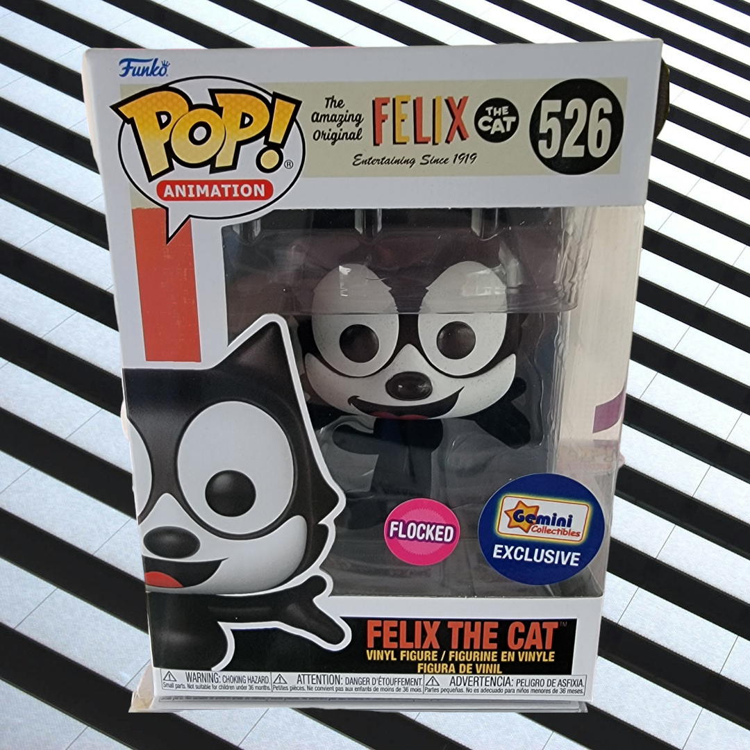 Felix the cat gemini exclusive funko # 526 (nib)
With pop protector