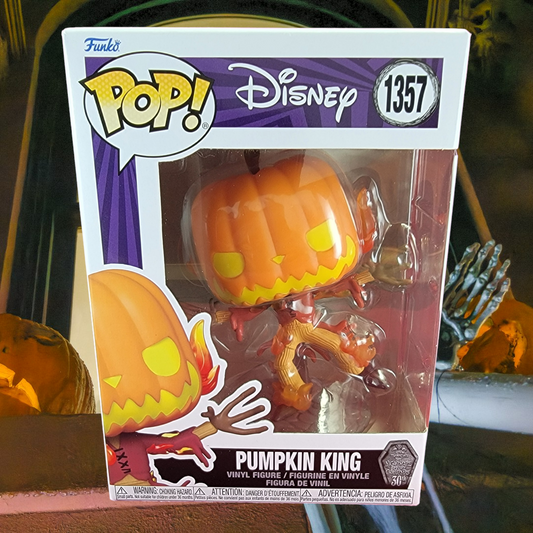 Pumpkin King funko # 1357 (nib)
With pop protector