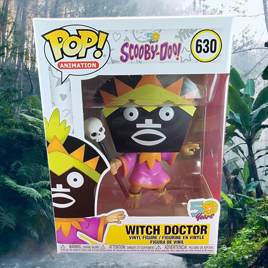 Witch doctor funko # 630 (nib)
With pop protector