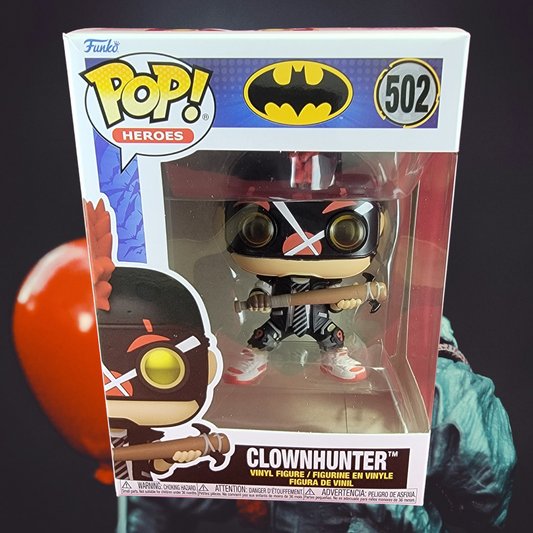 Clownhunter funko # 502 (nib)
With pop protector