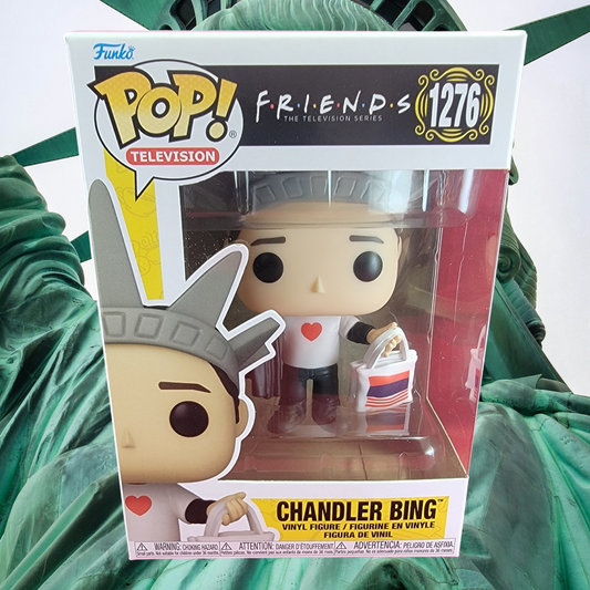 Chandler bing funko # 1276 (nib)
With pop protector