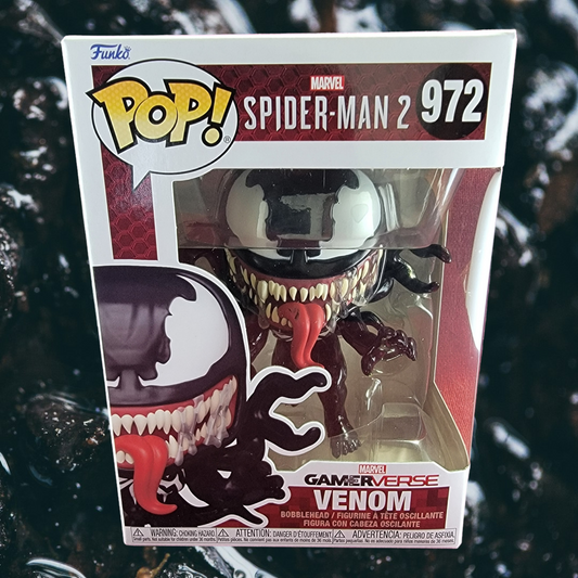 Venom spider-man 2 funko # 972 (nib)
With pop protector