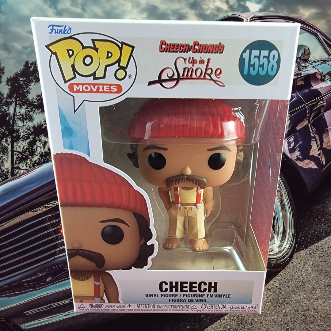 Cheech funko # 1558 (nib)
With pop protector