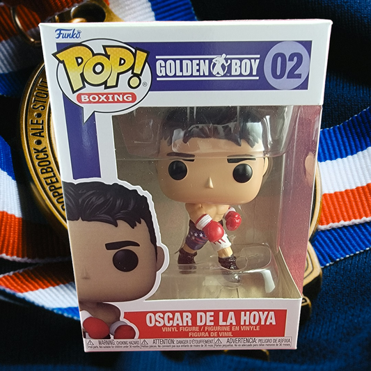 Oscar De La Hoya funko # 02 (nib)
With pop protector