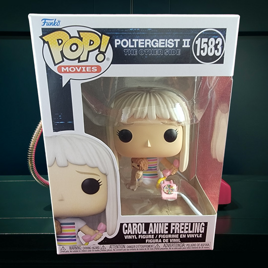 Carol Anne Freeling funko # 1583 (nib)
With pop protector