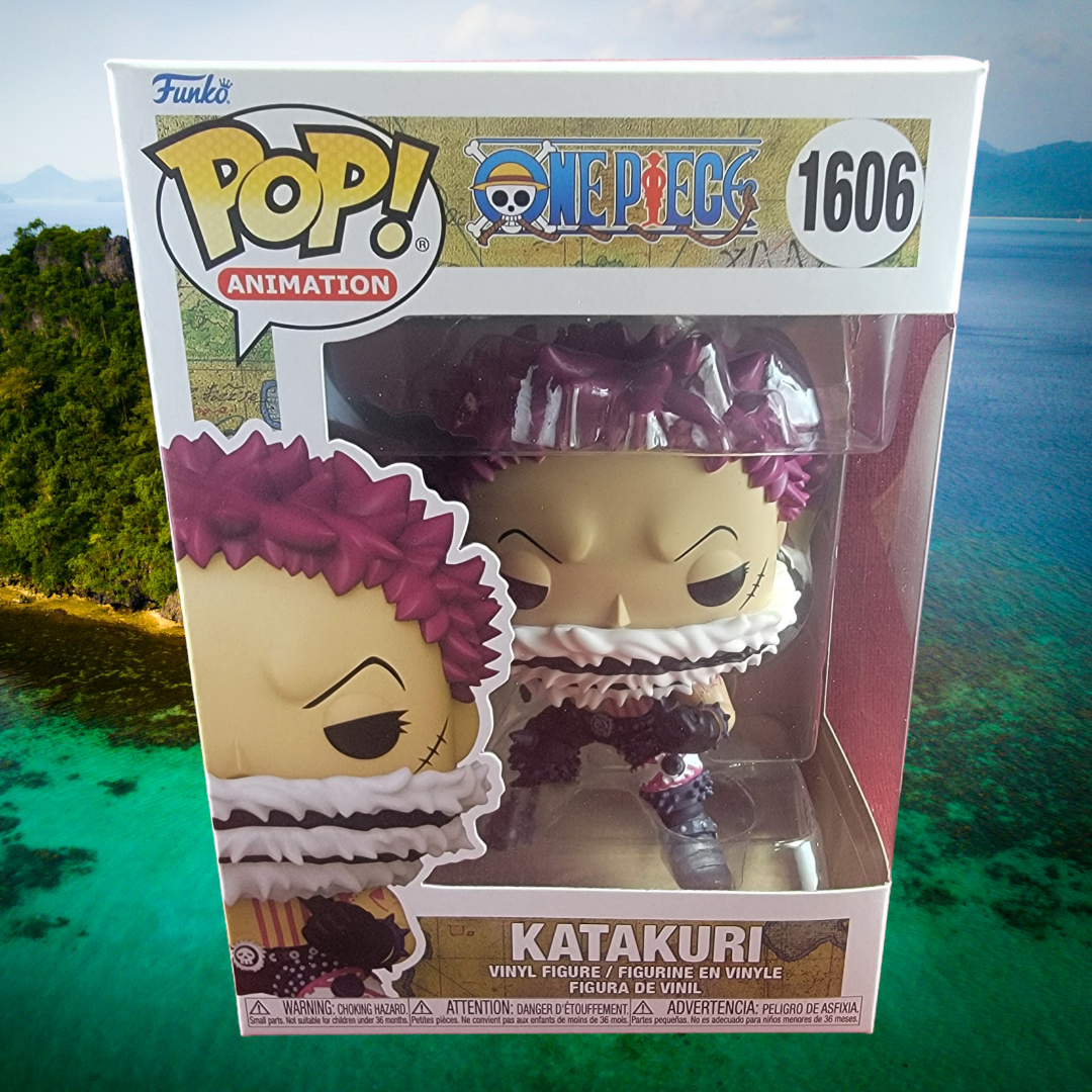 Katakuri funko # 1606 (nib)
With pop protector