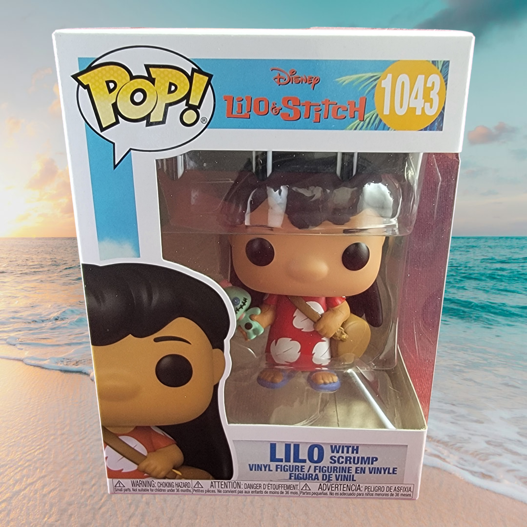 Lilo with scrump funko # 1043 (nib)
With pop protector