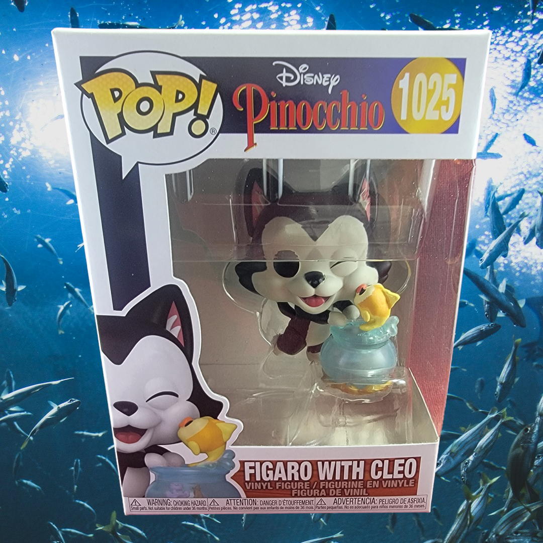 Figaro with cleo funko # 1025 (nib)
With pop protector