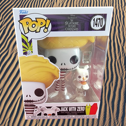 Jack with zero funko # 1470 (nib)
With pop protector