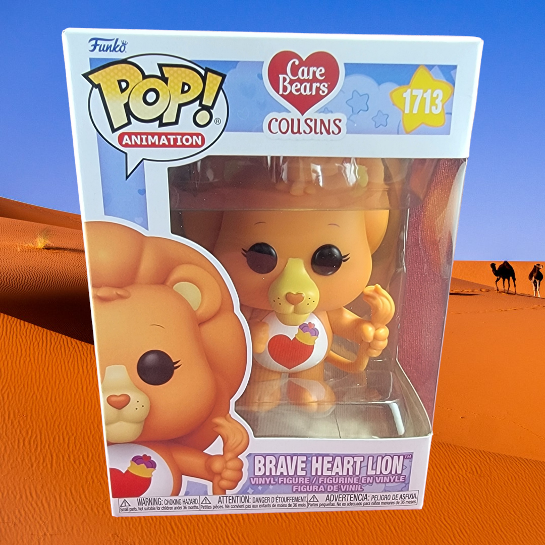 Brave heart lion funko # 1713 (nib)
With pop protector